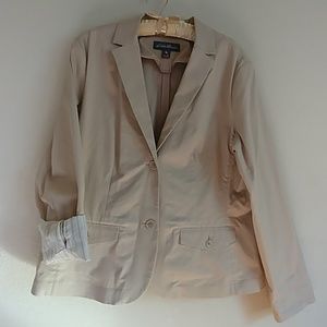 Lightweight Khaki Blazer